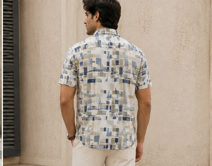 Half Sleeve Printed Shirt