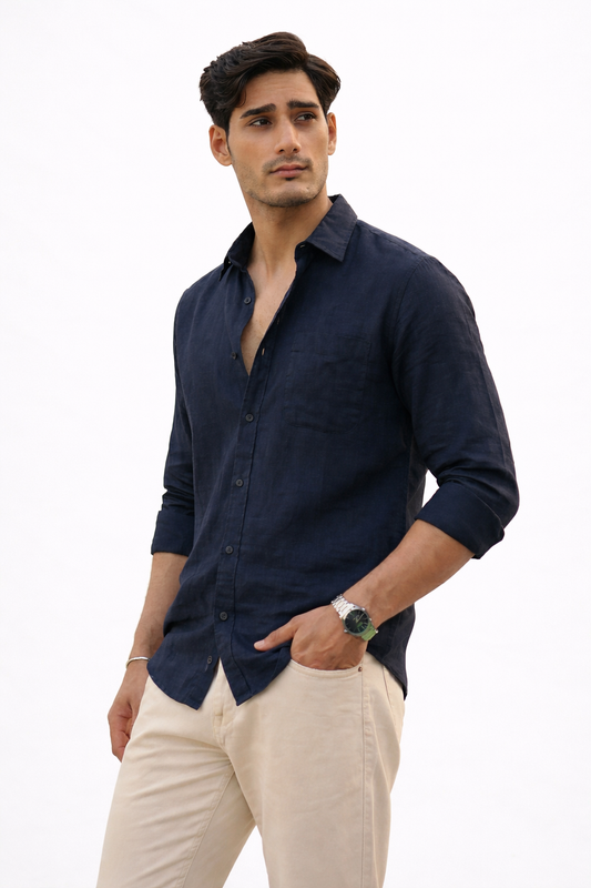The Classic Navy Shirt