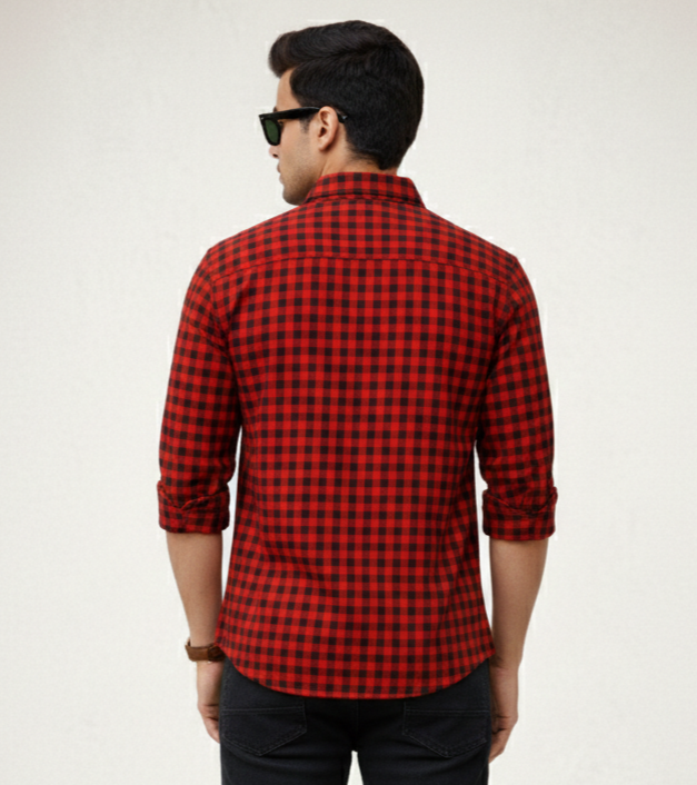 Red Checkered Shirt
