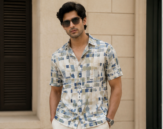 Half Sleeve Printed Shirt