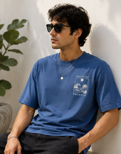 Ocean Waves Graphic Tshirt