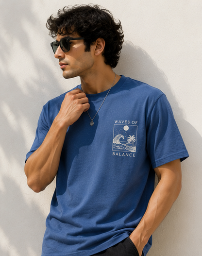 Ocean Waves Graphic Tshirt