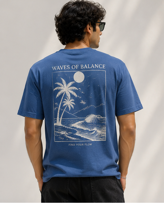 Ocean Waves Graphic Tshirt