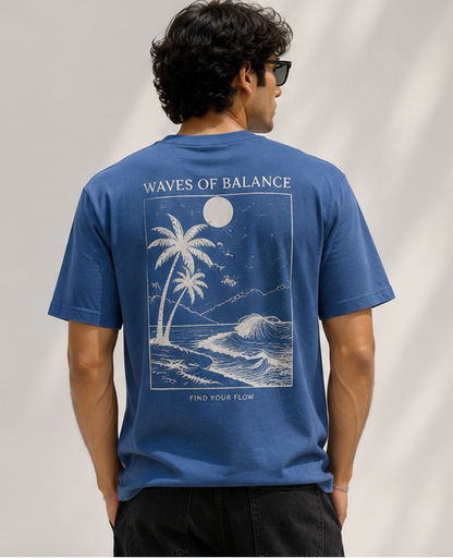 Ocean Waves Graphic Tshirt