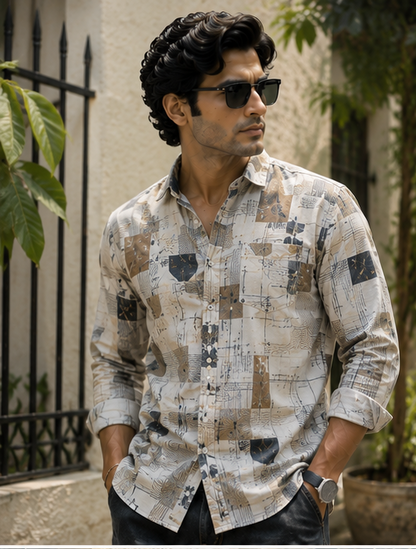 Artisan Abstract Printed Shirt