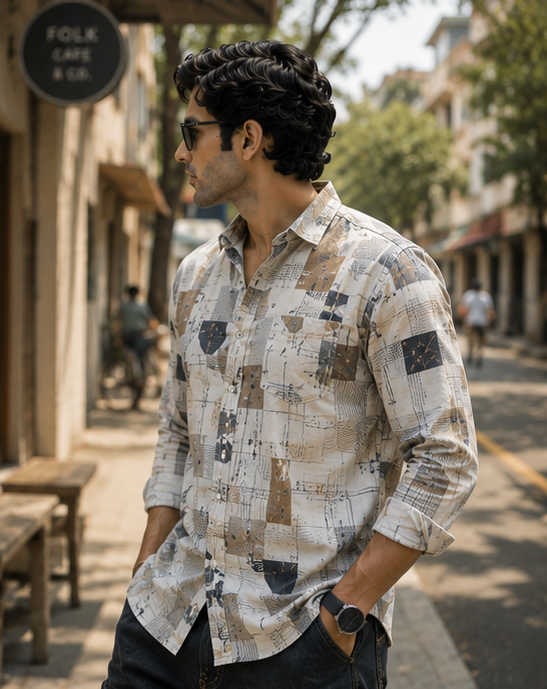 Artisan Abstract Printed Shirt