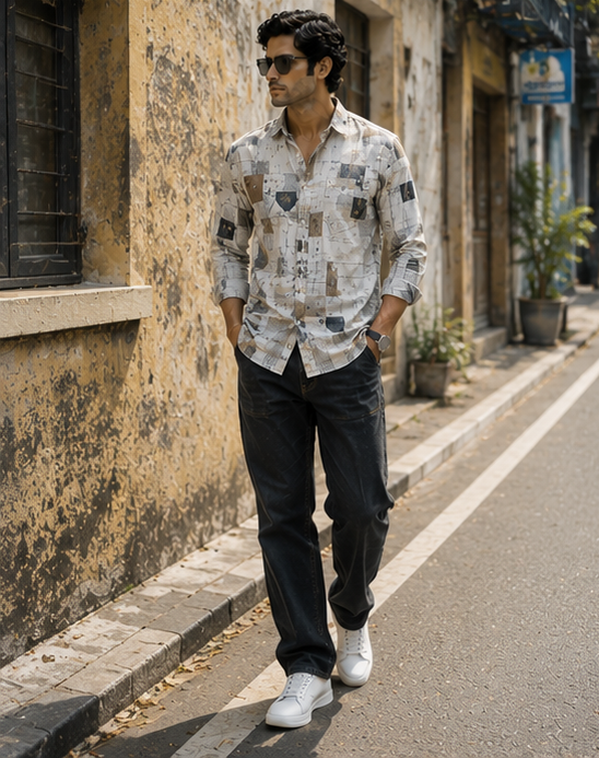 Artisan Abstract Printed Shirt