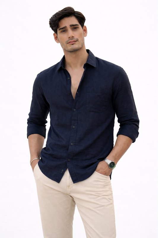 The Classic Navy Shirt