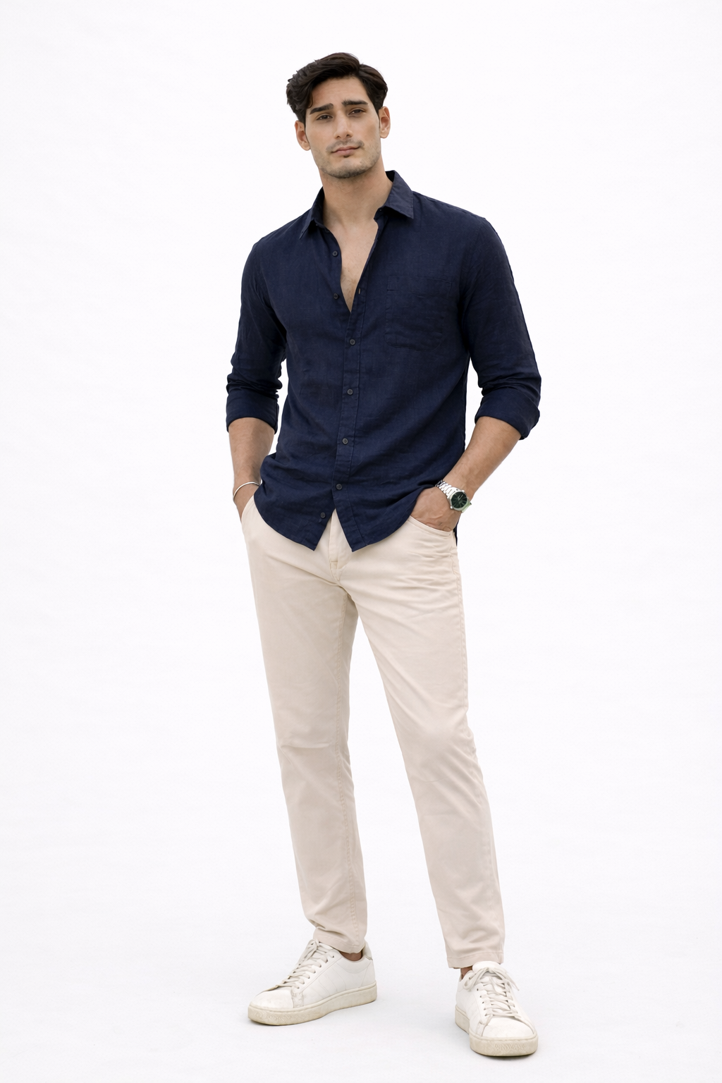 The Classic Navy Shirt