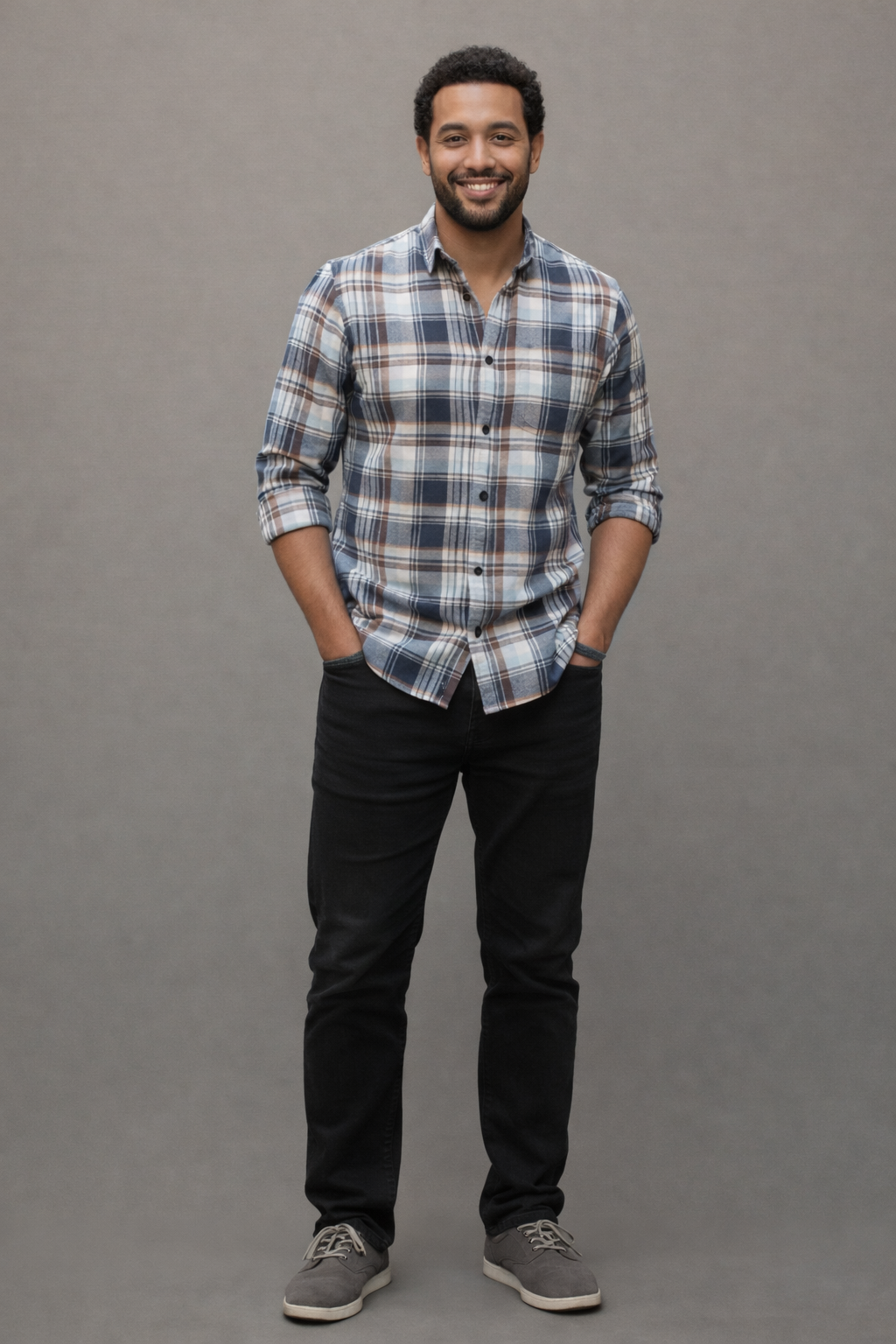 Refined Checked Oxford Shirt
