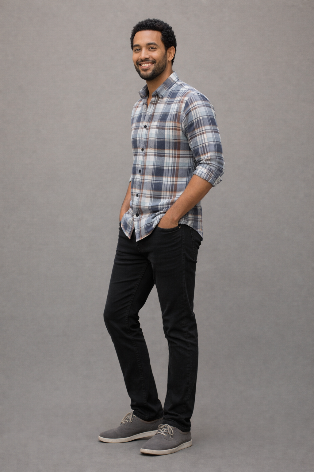 Refined Checked Oxford Shirt