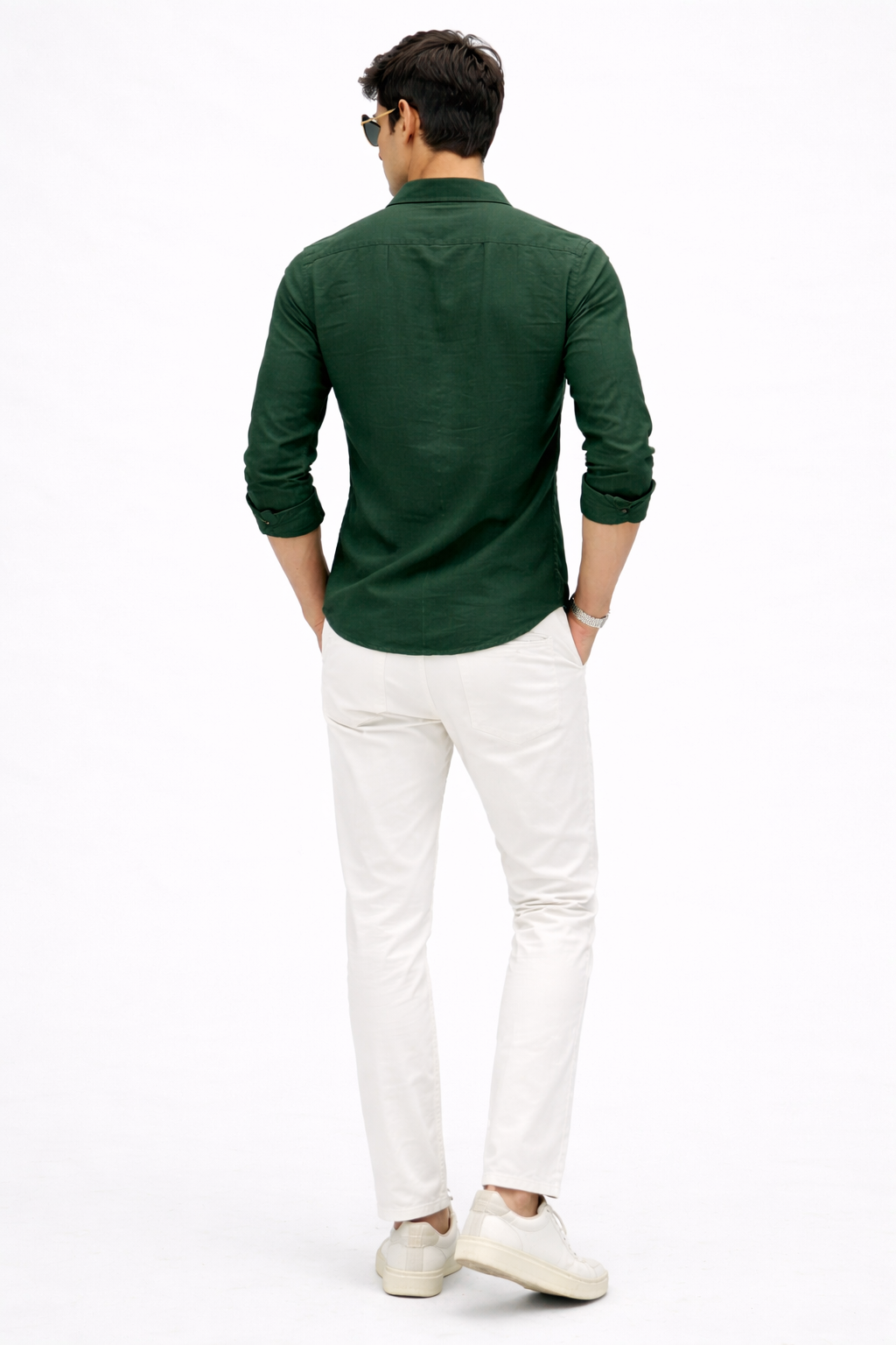 Forest Green Modern Classic Shirt