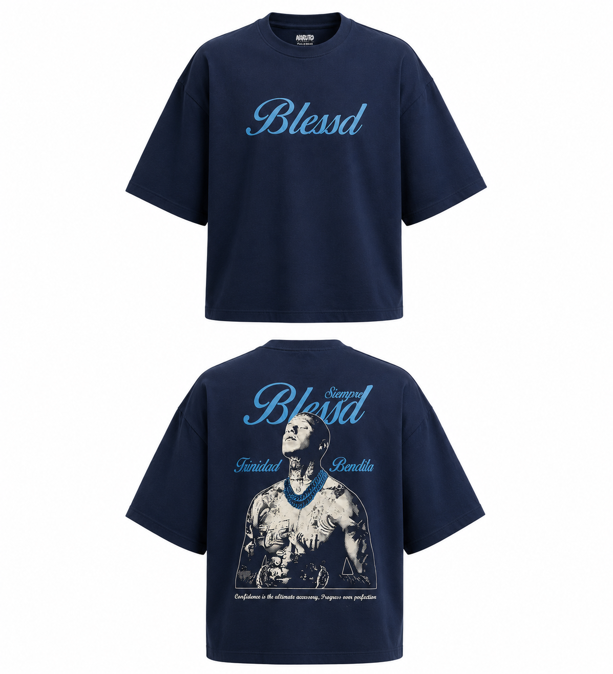 Navy Blue Overszied Tshirt