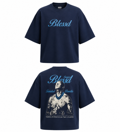 Navy Blue Overszied Tshirt