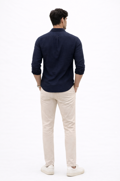 The Classic Navy Shirt