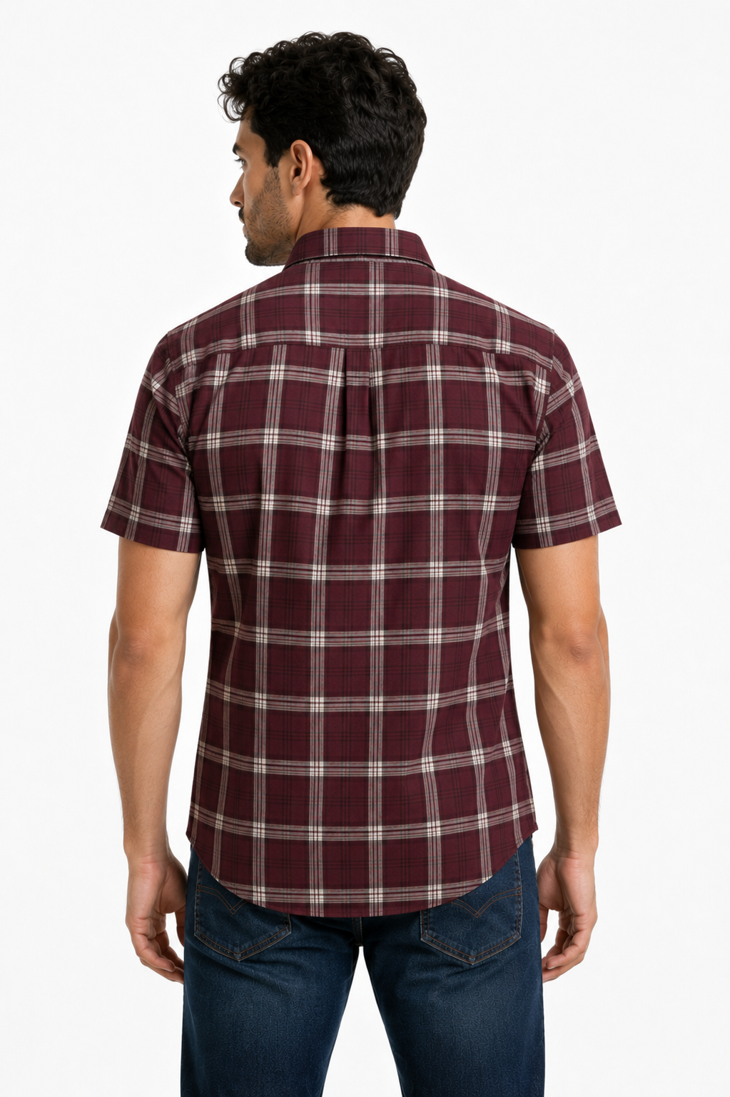 Ribbed Checkerd Shirt