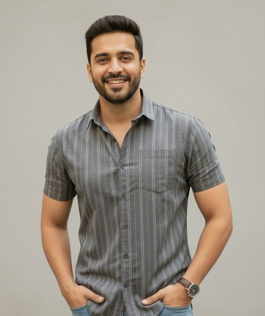 Stripes Short Sleeve Shirt