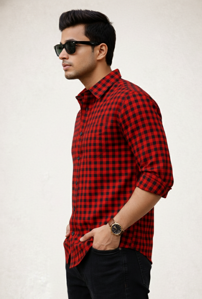 Red Checkered Shirt