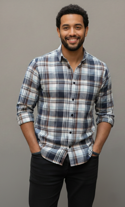 Refined Checked Oxford Shirt
